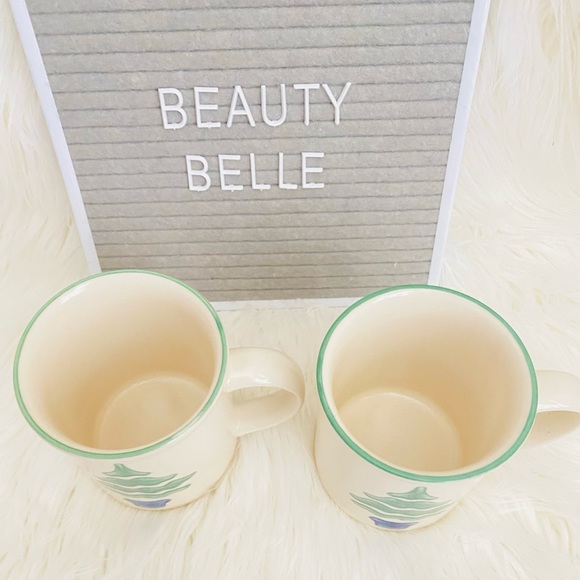 Vtg. Pfaltzgraff Nordic Christmas Tree Mugs - Made in USA - Lot of 2 - Retired - Picture 5 of 9